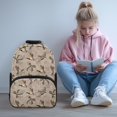 thumbnail image 2 of Pzuqiu Mallard Duck Camo Bow Kids Backpack for K-12 Grades 17 Inch Large Capacity Lightweight Schoolbag Back to School Elementary School Backpack for Boys Girls Ages 6-18, 2 of 7