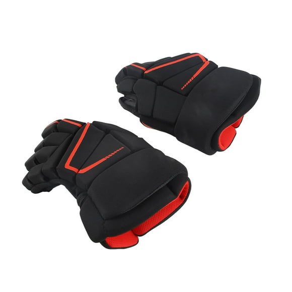 Hockey Gloves Youth, Breathable Lightweight Ice Roller Hockey Gloves, Bendable Finger Protective Gloves for Street Hockey Lacrosse Field Hockey Ice Hockey