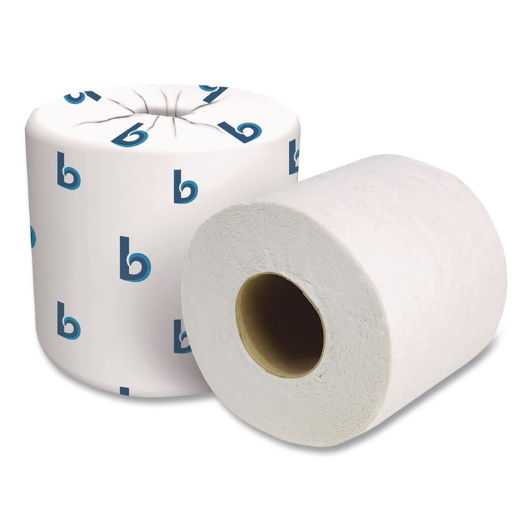 Boardwalk Commercial 2-Ply Standard Wrapped Toilet Tissue, 96
