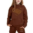 thumbnail image 4 of Jamsmile Child Toddler Girls Sets Long Sleeve Graphic Print Hoodies Tops + Pants Kids Outfits Sweat Suit, 4 of 4