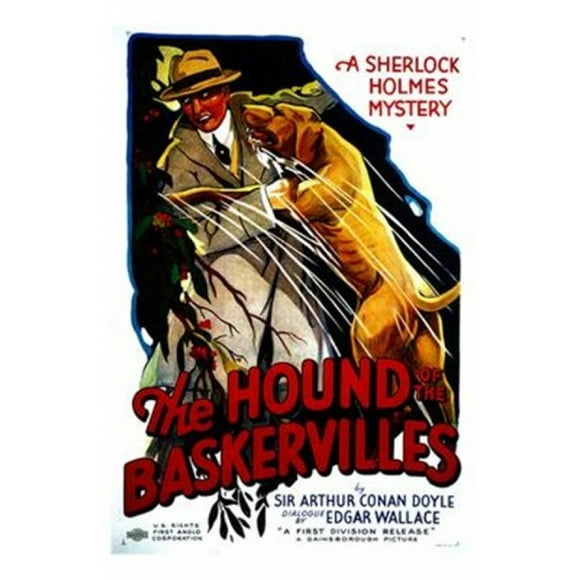 The Hound of the Baskervilles Movie Poster (11 x 17)