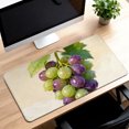 thumbnail image 2 of LIVEKEY Mouse Pad Ultra Large 80x40x0.3cm Full Desk Coverage with Vivid Grapes and Dewdrops Art Durable Easy Clean Non Slip, 2 of 6