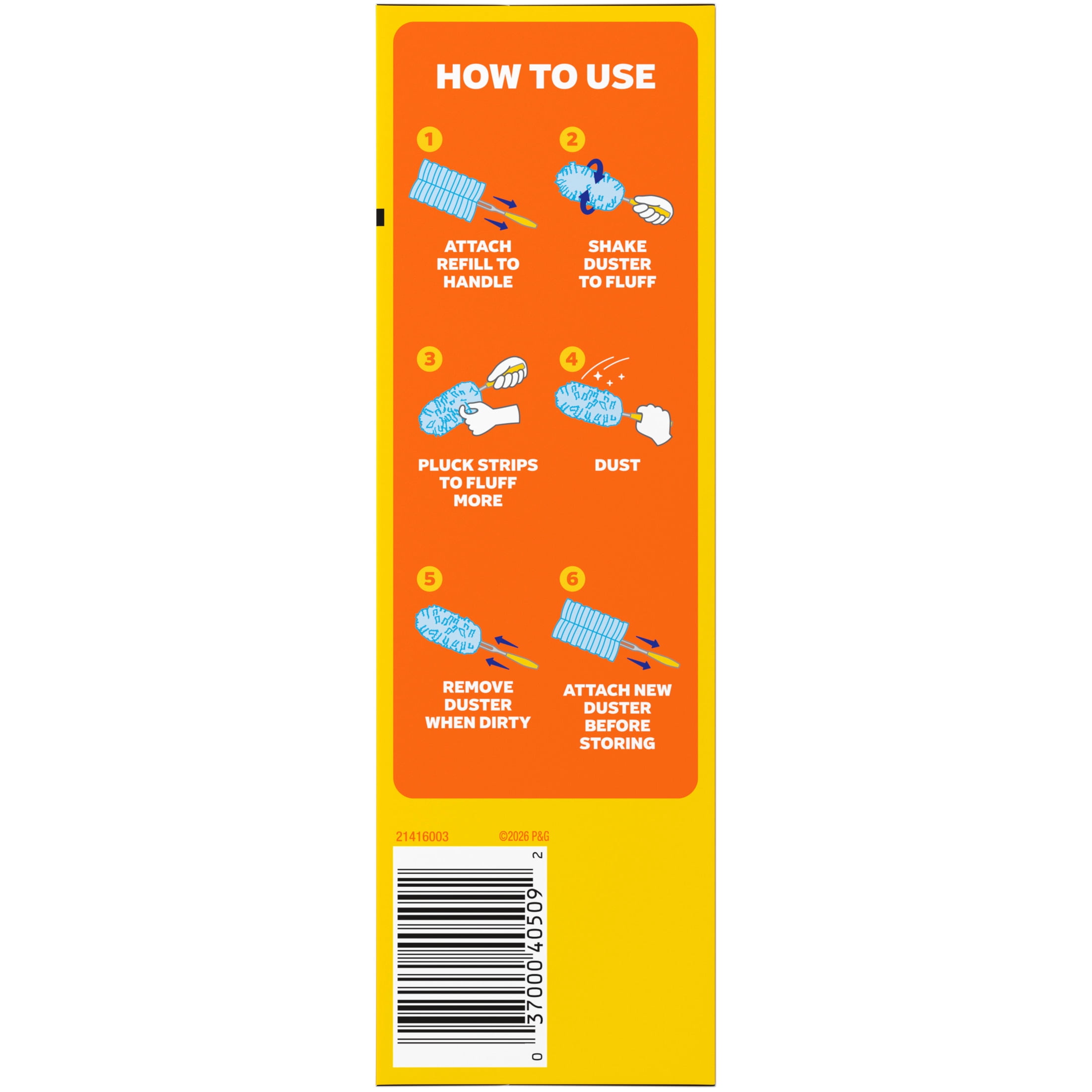 Swiffer Dusters Cleaning Kit, Feather Duster Alternative, Unscented