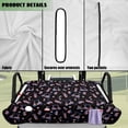 thumbnail image 5 of Uorisanigo US Flag Golf Cart Seat Covers Soft Golf Style Golf Cart Seat Towel Blanket Universal Fit for 2 Person Seats Golf Carts, Easy to Intall Golf Cart Accessories with Storage Pockets, 5 of 7