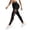 Yoga 155#Black, variant on Womens Leggings Tummy Control Tights with Mesh Panels and Side Pockets for Ladies Seamless Stretchy Fit Daily Wear M