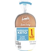 Lewis Bake Shop Better Way Sourdough Keto Burger Buns, 7.5 oz, 4 Count