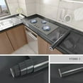thumbnail image 1 of Pegatina de mármol a prueba de aceite para cocina, papel tapiz autoadhesivo impermeable de lujo, decoración de encimera, armario, azulejo, pegatina de pared, 40 cm, 1 of 5