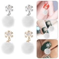 thumbnail image 6 of 4pcs Delicate Nail Art Fluffy Alloy Plush Balls DIY Accessories, 6 of 8