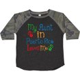 thumbnail image 3 of Inktastic My Aunt in Puerto Rico Loves Me Boys or Girls Toddler T-Shirt, 3 of 5