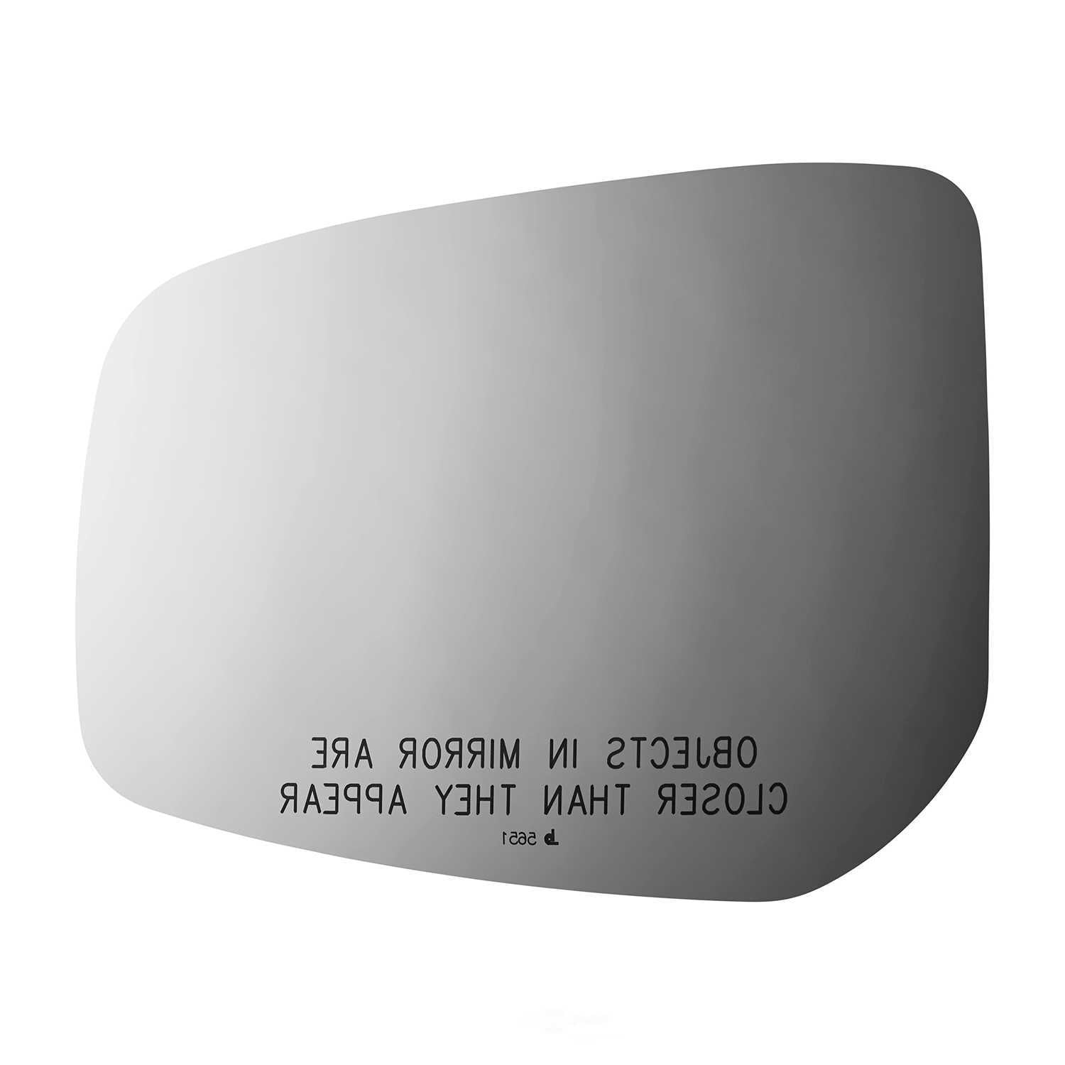 Burco Side View Mirror Replacement Glass - Clear Glass - 5651
