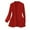 Red, variant on ZQUUVOU Women's Blazer Solid Color Long Sleeve Turndown Collar Top with Pockets Suit Coat Blazer Women Outwear Clothes Dark Blue