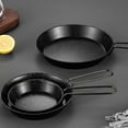 thumbnail image 4 of Camping Frying Pan Non Stick with Folding Handle - Portable Camp Cookware Skillet for Backpacking, Travel, Hiking Stoves, Home Kitchen & Outdoor Cooking, 4 of 4