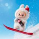 thumbnail image 4 of Gran oferta figura de Anime Labubu tiene un asiento serie vinilo colgante muñeca modelo juguete lindo monstruo réplica llavero juguetes regalos de cumpleaños, 4 of 5