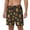 Black, variant on Wild West Golden Horseshoe pattern Mens Swim Trunks with Compression Liner Stretch Beach Shorts Quick Dry with Zipper Pockets No-Chafing Board Shorts-Small