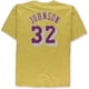 thumbnail image 2 of Hardwood Classics M. Johnson Lakers Camiseta gráfica para hombre, amarillo, XX-Large Hardwood Classics Camiseta gráfica, 2 of 2