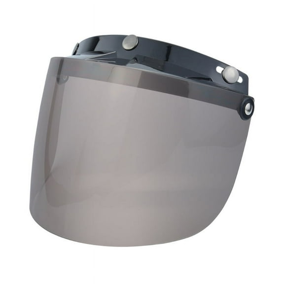 ROZYARD Helmet Visor Open Face Motorcycle Helmets Visor 3-Snap Helmet Windshield Shield-