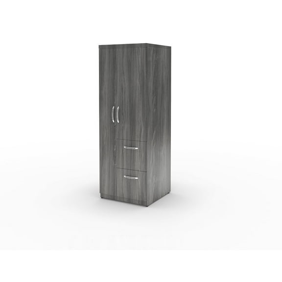 Mayline Aberdeen Series Personal Storage Tower in Gray Steel