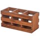 thumbnail image 1 of GOOHOCHY Caja de almacenamiento de madera para bolígrafos, soporte para lápices, soporte para control remoto, organizador de escritorio, 1 of 8