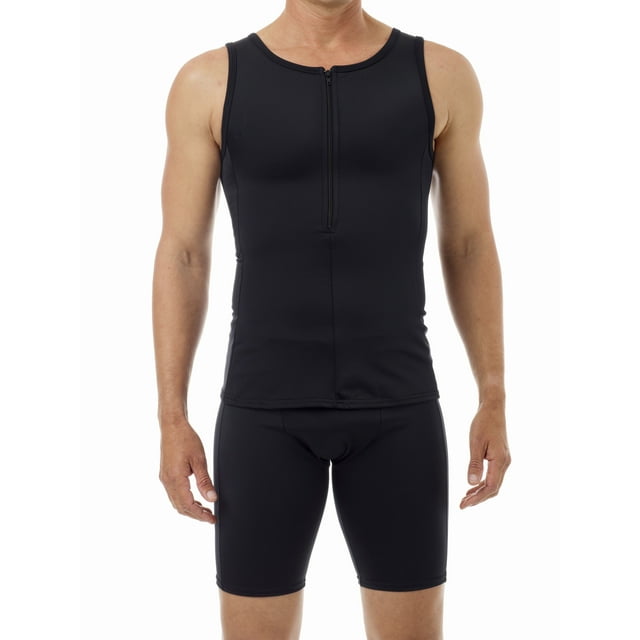 Underworks Haut de Maillot de Bain Sans Manches de Compression pour Hommes