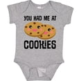 thumbnail image 3 of Inktastic You Had Me at Cookies Boys or Girls Baby Bodysuit, 3 of 5