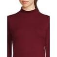 thumbnail image 5 of No Boundaries Juniors Mock Neck Top with Long Sleeves, 2-Pack, Sizes XS-3XL, 5 of 5