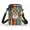 Owl Pattern, variant on HELLHERO Butterfly Floral Women Messenger Bag Adults Adult 4.33"x1.97"x7.09" with Zipper Outdoor Holiday Travel Men, Women 2 Zippers for Daily Commute Adjustable Strap