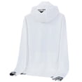 thumbnail image 4 of Rigardu jackets for men mens jacket Male Spring And Summer Sunscreen Ice Silk Thin Long Sleeved Zipper Hooded Solid Color Jacket White+XXL, 4 of 6