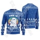 thumbnail image 2 of Suéter feo de invierno retro vintage con grafiti de Papá Noel para Halloween, Navidad, estampado 3D, estilo Harajuku, informal, divertido, de manga larga, 2 of 5