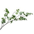 thumbnail image 2 of Artificial Greenery Stems Plants 33 Inch Fake Green 4 Branches Leaf for Vase Filler Garden Office Home Desk Decoration (Vases not included), 2 of 8