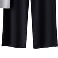 thumbnail image 4 of BaoFuBaoMei Lounge Sets for Men 2 Piece Big and Tall Crew Neck Pajamas Short Sleeve Top Joggers Sleepwear Sets Solid Soft Loungewear with Pockets, 4 of 5