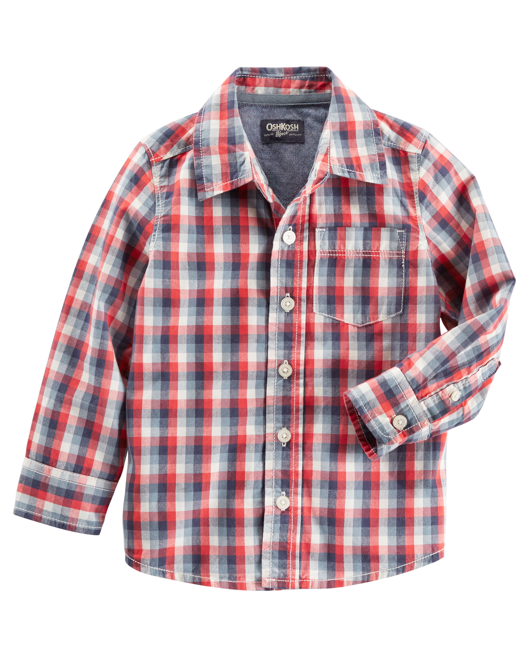 baby boy red button down shirt