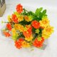 thumbnail image 2 of Ramo de flores artificiales | Arreglo floral artificial de 28 cabezas con ranúnculos y mini margaritas para decoración del hogar, centro de mesa para bodas, 2 of 2