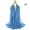 Blue, variant on MIASHUI Chiffon Crinkle Fringe Scarf with Pearl Accents, Head Wrap Scarf for Women, Lightweight Travel Scarf, Fashion Scarf for Casual Wear Blue,One Size