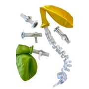 Big Barrel E-Z Safety Seal Helium Balloon Valves - Quickly Seals Latex Balloons - 25 Ct