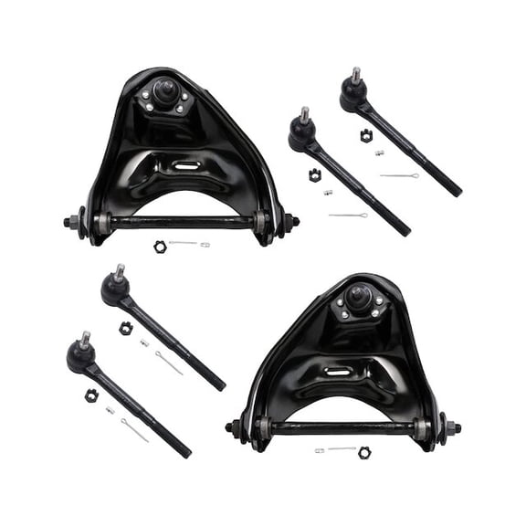 Front Control Arm and Tie Rod End Kit - Compatible with 1991 - 1995 GMC Sonoma 1992 1993 1994