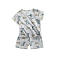thumbnail image 4 of Kmbangi Vêtements de Loisirs pour Tout-Petits Manches Courtes Col Rond Hauts Shorts, 4 of 9