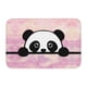 thumbnail image 1 of Alfombra de baño antideslizante súper suave con logotipo de Little Panda para baño, cocina, dormitorio, hogar, alfombra de piso de 15,75 x 23,62 pulgadas, 1 of 6