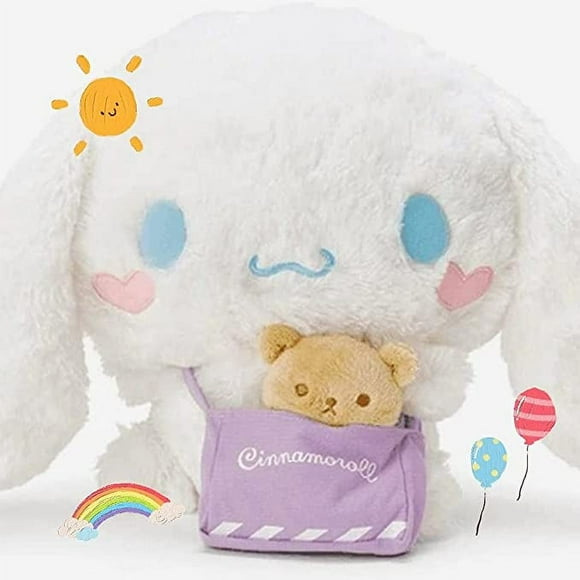 Cinnamoroll Plush, Kawaii Cartoon Cinnamoroll Doll, Plush Toy Gifts for Boys Girls, Children's Day Gift-PW