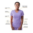 thumbnail image 3 of Adar Pro Scrubs For Women - Modern V-Neck Scrub Top, 3 of 7