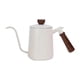 thumbnail image 5 of Hervidor de cuello de cisne de 600 ml, hervidor de café manual, tetera para café y té, de acero inoxidable Blanco, 5 of 9