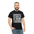 thumbnail image 4 of DJH Apparel | I'm Absolutely Awesome At Being Myself Unisex T-shirt, 4 of 5