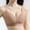 A_ Khaki, variant on SMihono Bras for Women Floral Lace Adjustable Straps Bra Full Coverage Push Up Lift Comfort Breathe Stretch Everyday Bralettes Beige 34