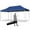 Blue, variant on Gymax 10'x20' Pop up Canopy Tent Folding Heavy Duty Sun Shelter Adjustable W/Bag White