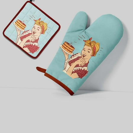 

Rubber Dishwasher Gloves Hot Latex Gloves Small Washable Rubber Gloves Rubber Gloves Medium Size Organic Gloves Insulated Gloves Insulated Mat Set Thickened Kitchen Baking Oven Glove Mat Suitable For
