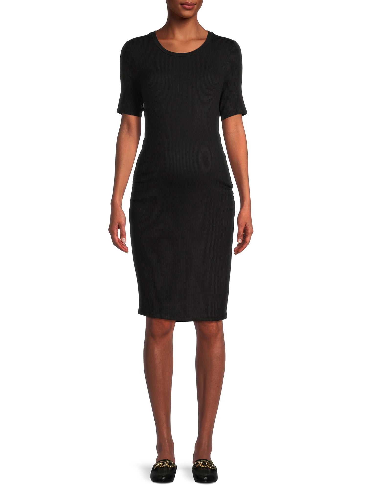 Time and Tru Women’s Maternity Ruched Dress