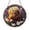 Acrylic 3.5 Inch, variant on Fantasy Forest Bear Stained Glass Style Suncatcher For Window Hanging, Imaginary Animal Art Decor With Glowing Heart And Floral Details, Aesthetic Room Ornament, Decorative Present For Art Lovers