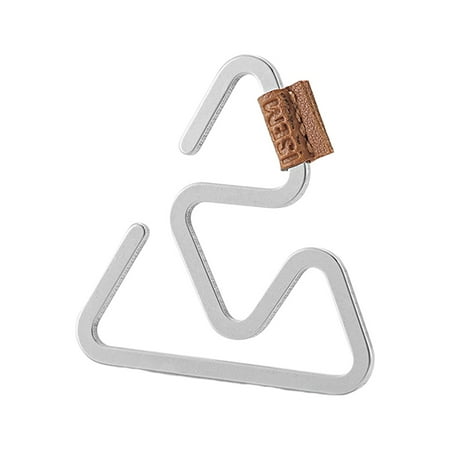 

Kmxyo Mountaineering Clip High Strength Strong Load-bearing Triangular Back Design Outdoor Camping Integrated Hook for Outdoor Activities