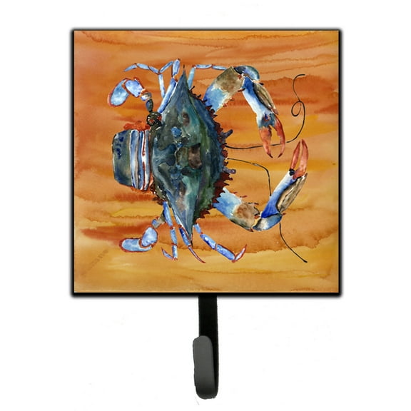 Carolines Treasures 8144SH4 Crab Leash or Key Holder Single Hook multicolor