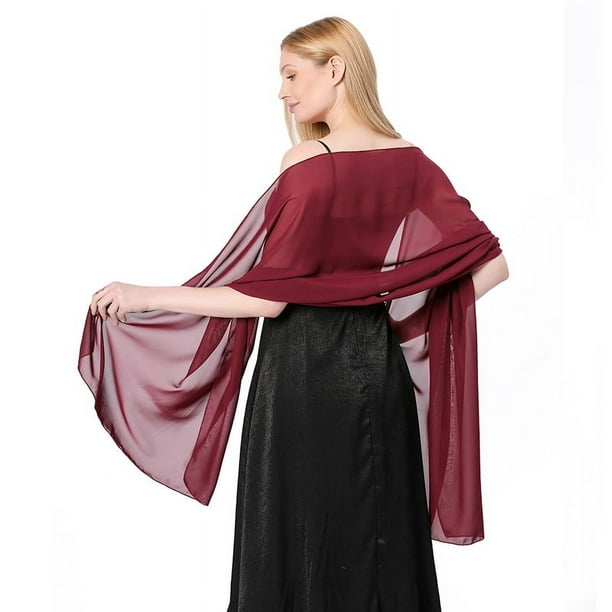 Chal para vestido de noche hotsell