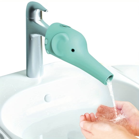 Faucet Extender for Sink, Water Flow Extender for Handwashing, Fits Most Bathroom, Kitchen & Bathtub Faucets, Easy-to-Use Assistive Tool